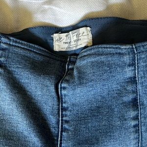 Free people jeans . Flare bottom